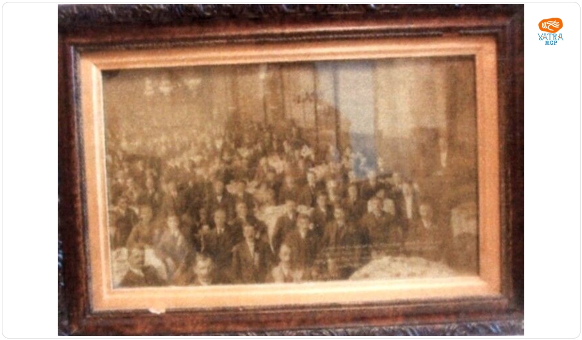 Aspect de la banchetul dat în onoarea preotului dr. Vasile Lucaciu la New York în anul 1917