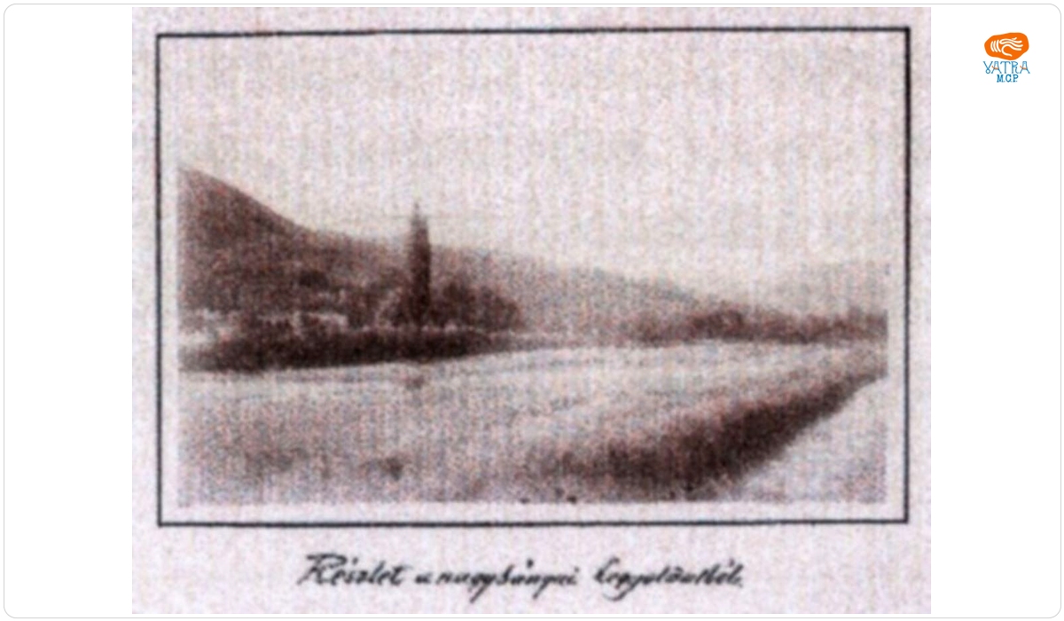 Vedere generală dinspre nord-vest. Dealuri băimarene