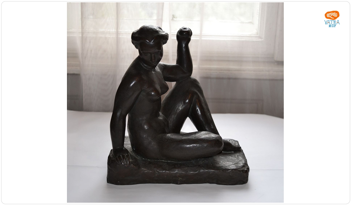 Constantin BARASCHI — Nud șezând