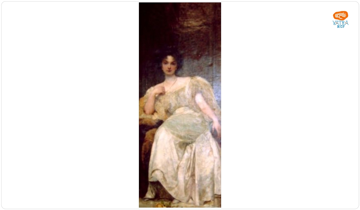 Károly Lotz — Cornelia (Portretul unei doamne tinere)