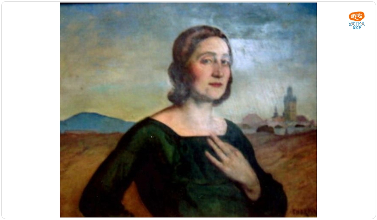 Károly Ferenczy — Tessi Tory Nora (Portret de femeie)