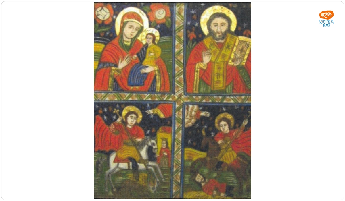 Maria, Sfântul Nicolae, Sfântul Gheorghe, Sfântul Dimitrie