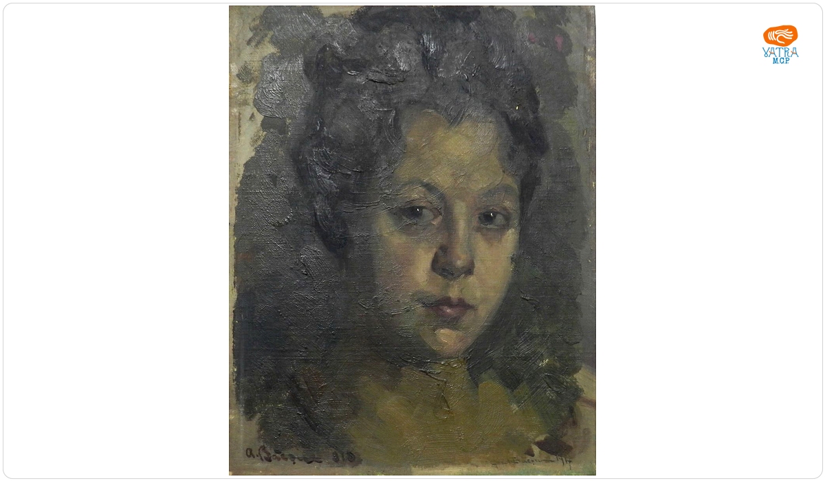 Aurel BĂEȘU — Portretul unei tinere