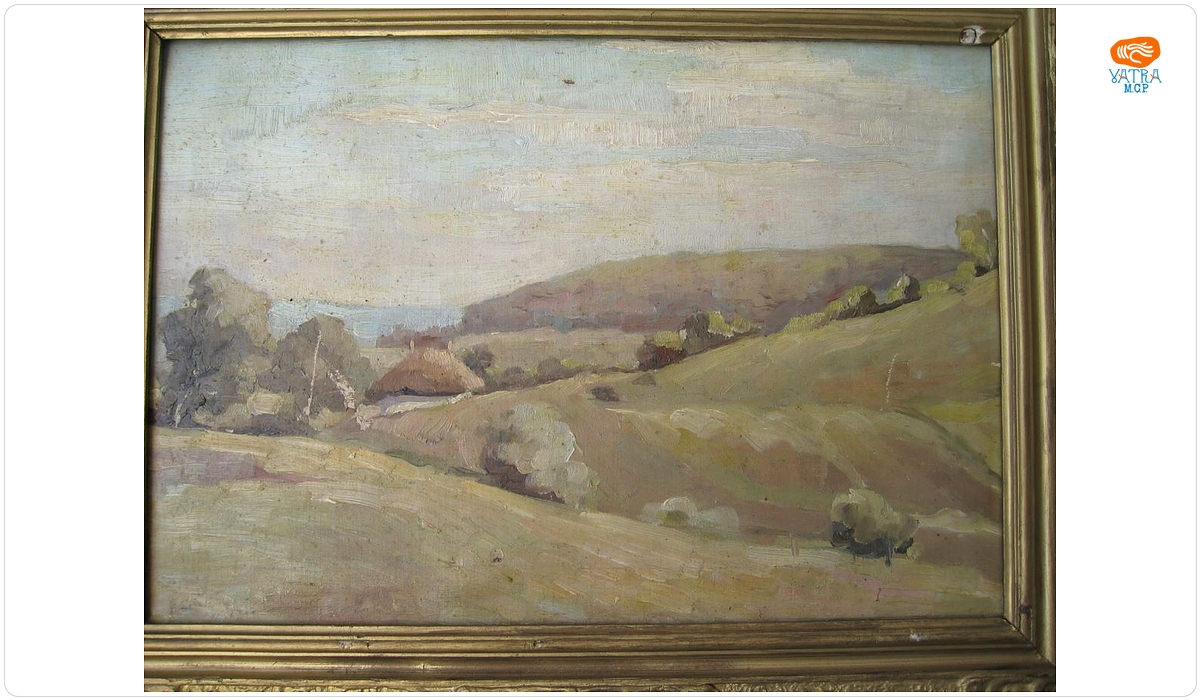 Aurel BĂEȘU — Peisaj câmpenesc