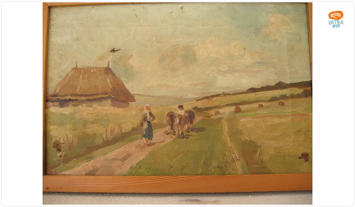 Aurel BĂEȘU — Peisaj de țară