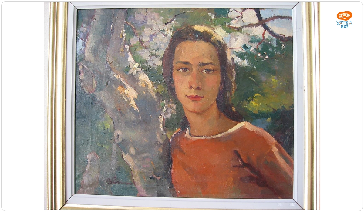 Aurel BĂEȘU — Portretul Manonei Vorel Stoenescu