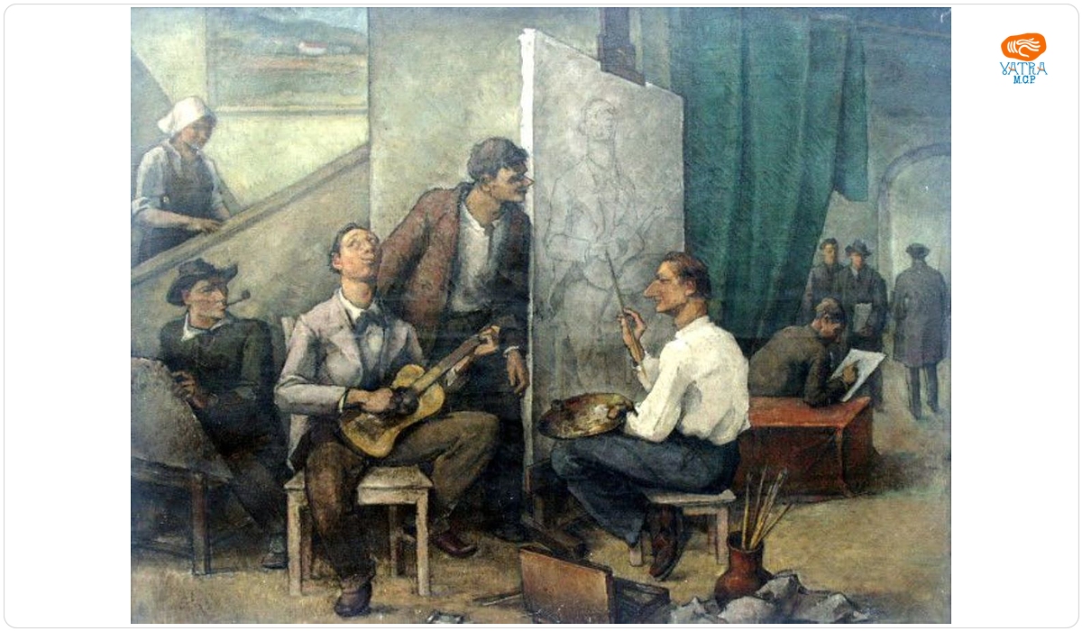 În atelier