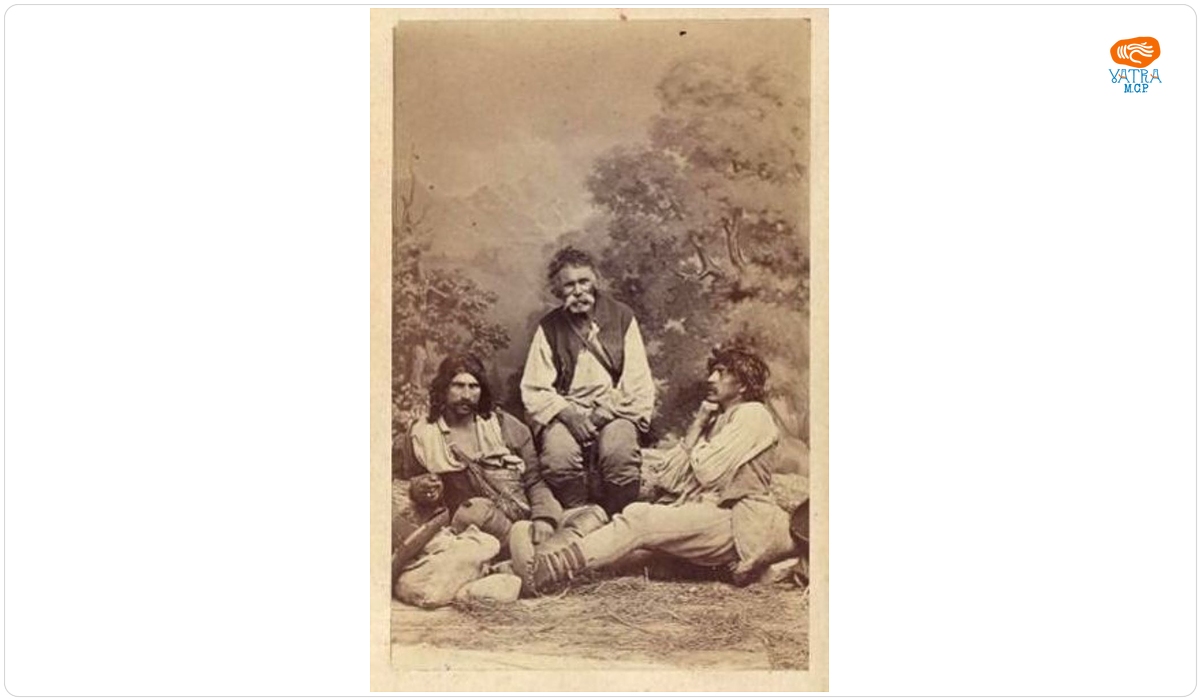 Glatz, Theodor; Koller, Carl — Grup de trei țigani