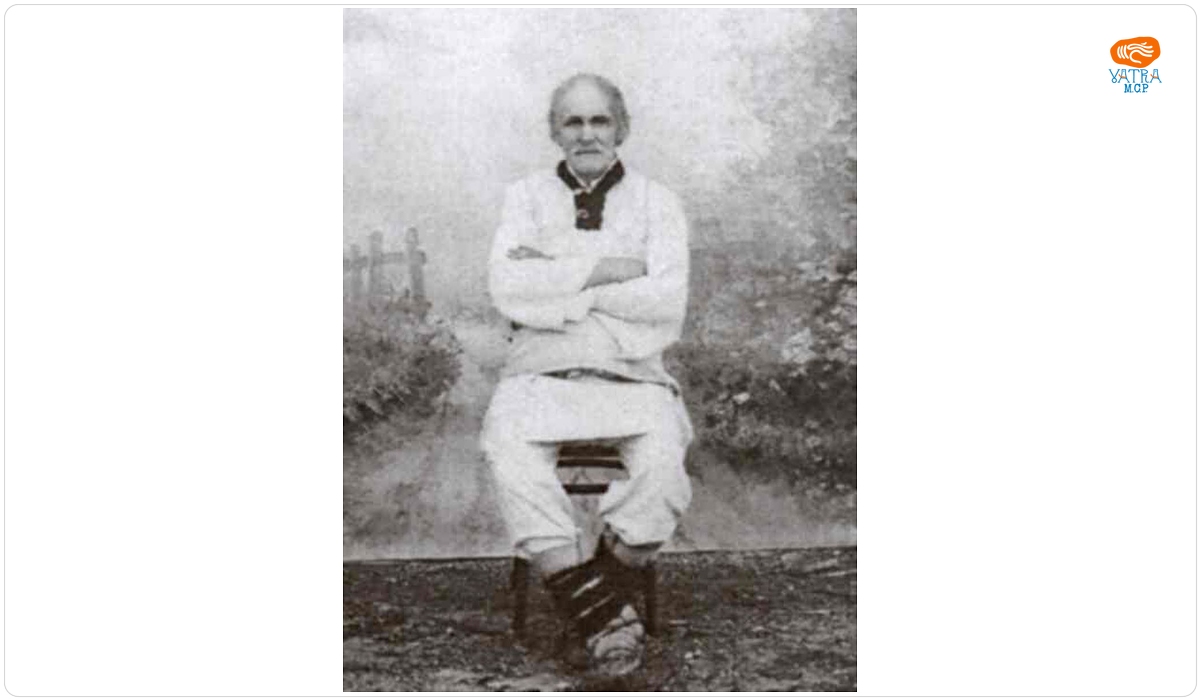 Alexander Roșu — Bătrân în port popular românesc