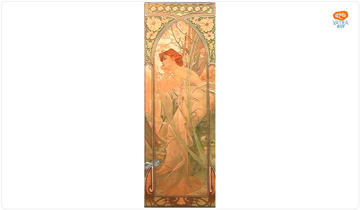 Alphonse Marie Mucha — Les Heures du jour - Réverie du soir