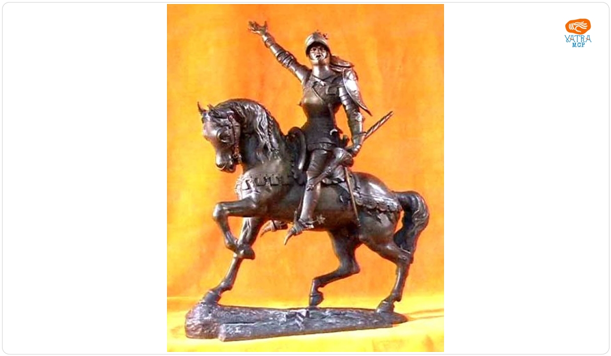 Emile Coriolan Hippolyte Guillemin — Cavaler medieval (Janissaire victorios ținând o lance)