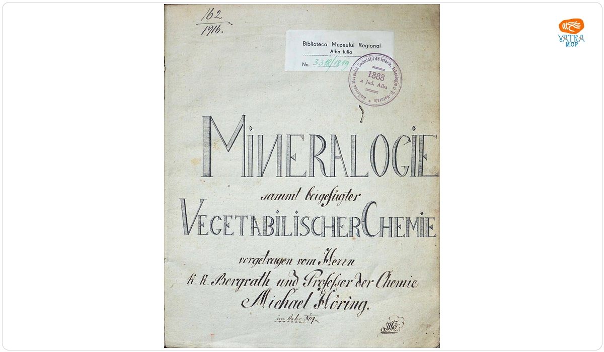Mineralogie sammt bergefügter Vegetabilischer Chemie