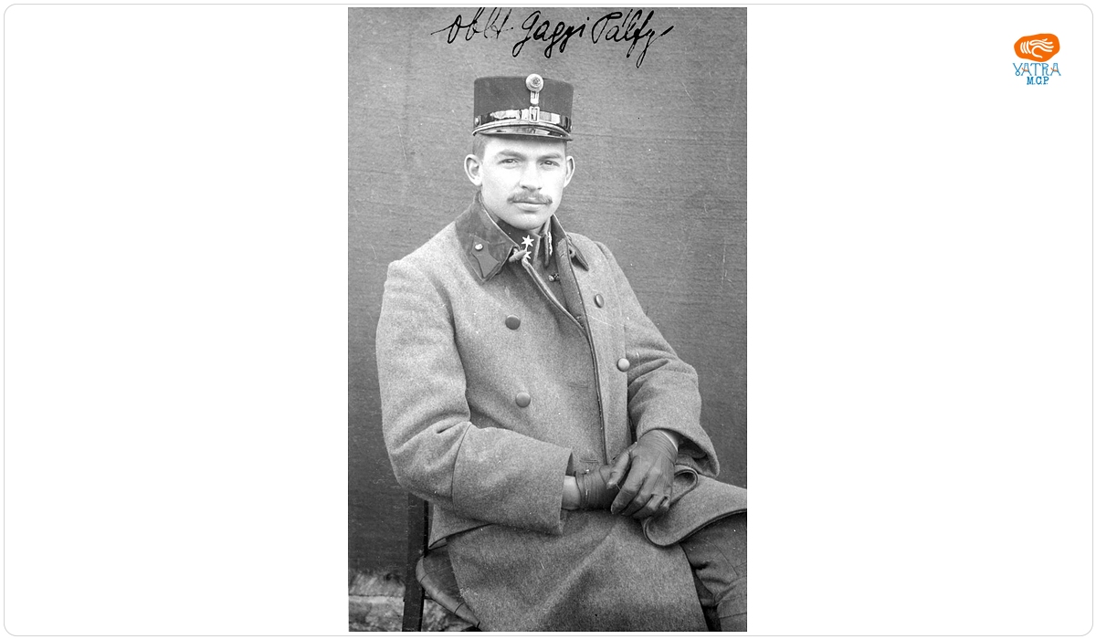 Locotenent-colonelul Gaggi Pálfy din Regimentul 50 Infanterie