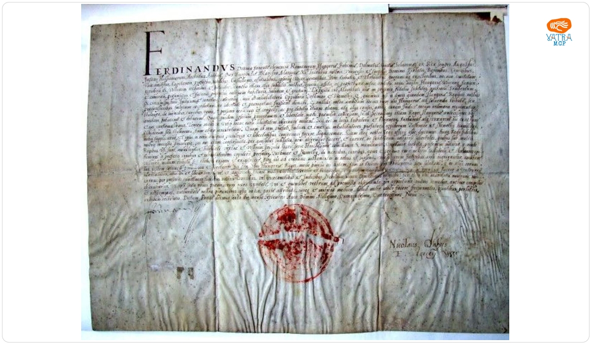 Ferdinand I — Împăratul Ferdinand I reconfirmă vechile drepturi și privilegii ale orașelor Satu Mare și Mintiu (in eorum antiquis privilegiis et libertatibus)