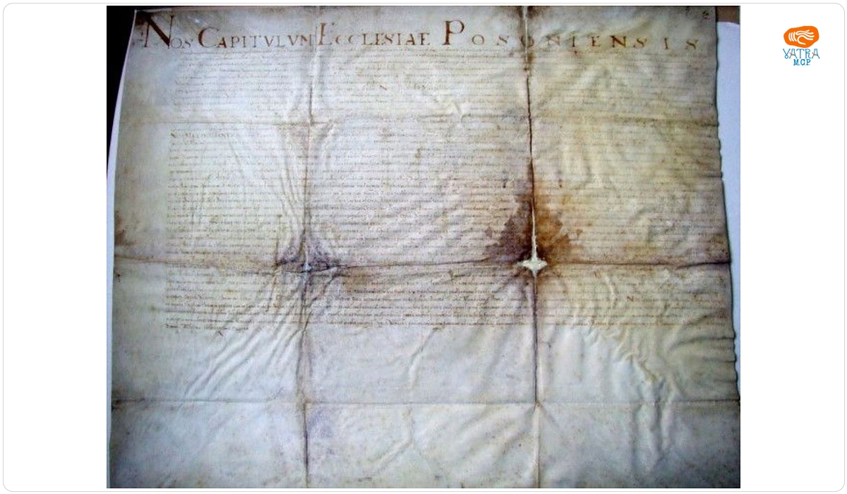 Transumpt al capitelului din Bratislava după diploma împăratului Maximilian al II-lea prin care se reconfirmau vechile libertăți al orașului Mințiu.
