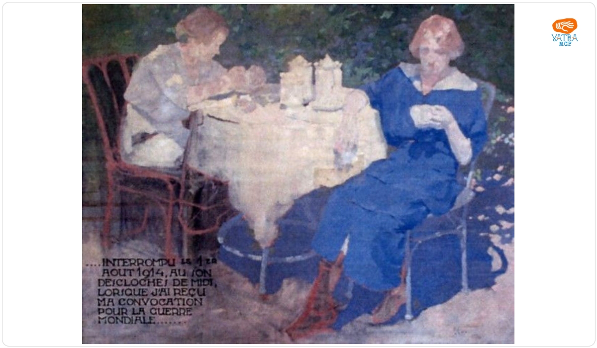 În grădină
