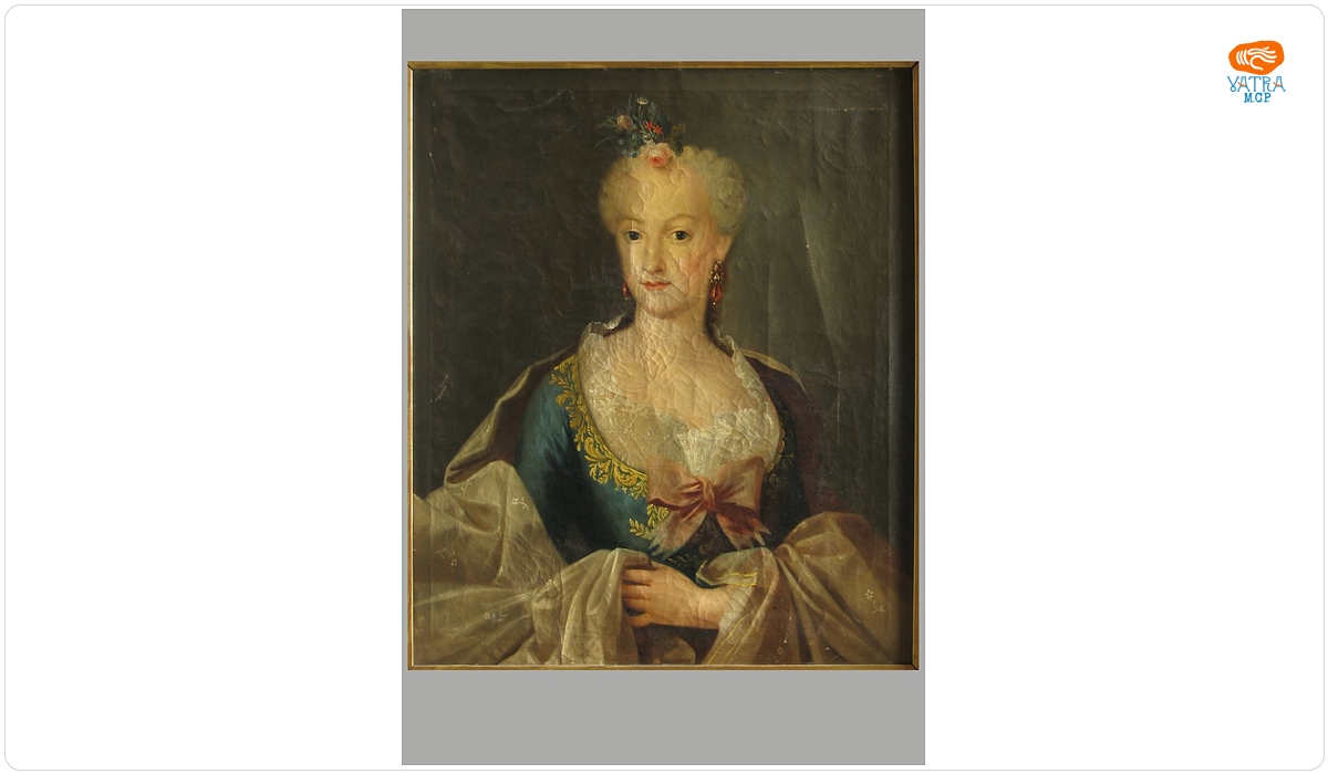 Doamnă în haină rococo