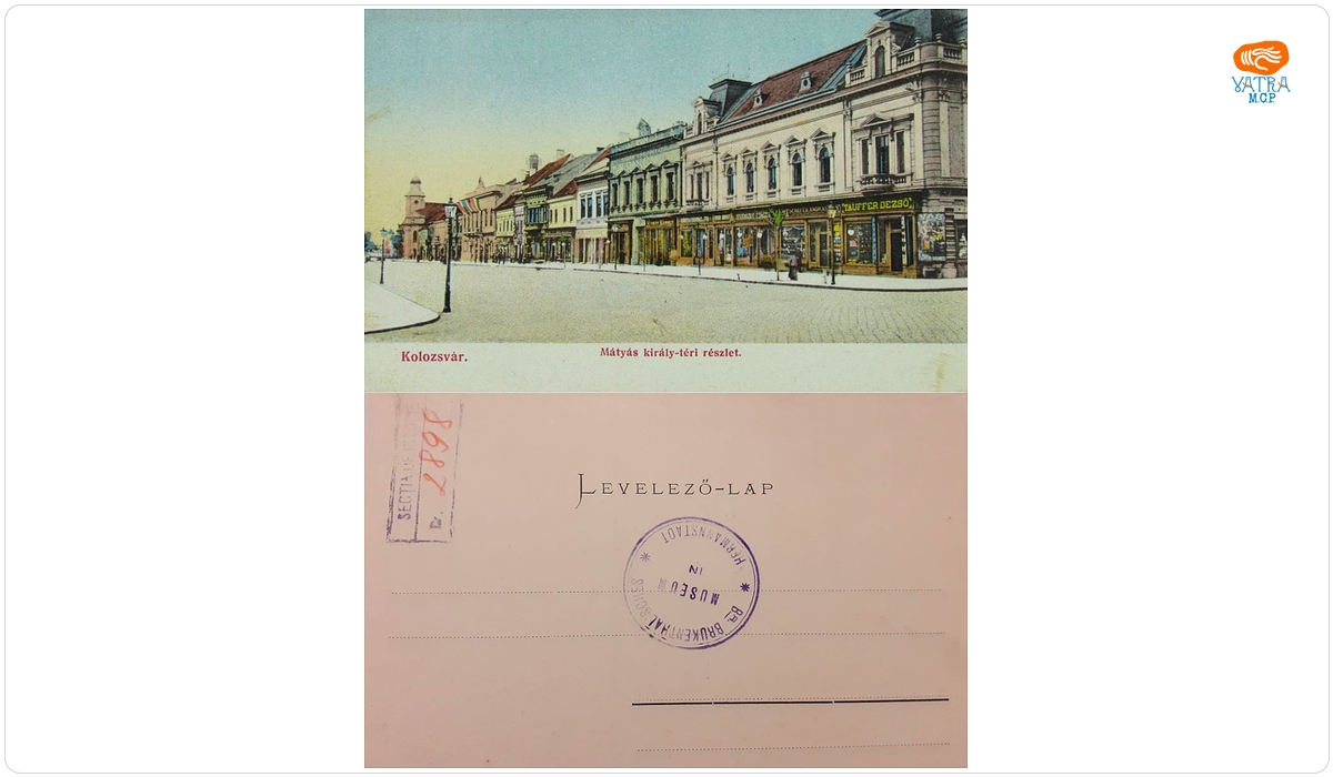 Cluj. Vedere generală a străzii Regele Matia