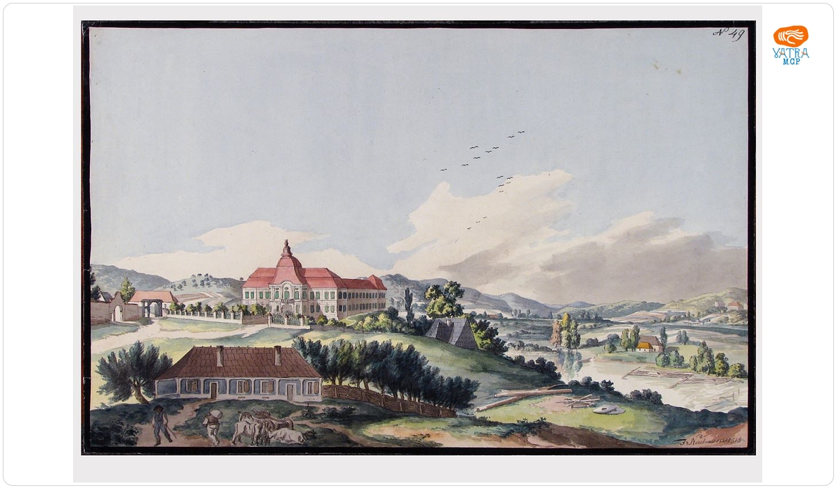 Franz Neuhauser — Vederea castelului Teleki
