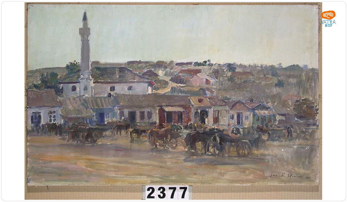 Jean Alexandru Steriadi — Piață din Cernavodă