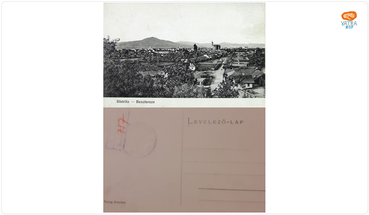 Editura Botschar — Bistrița. Vedere generală a localității