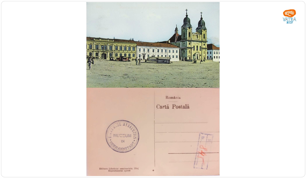 Blaj. Biserica catedrala și institutele de învățământ