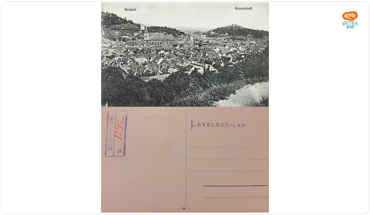Brașov. Vedere asupra orașului