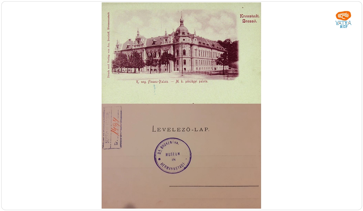 Jos. Drotleff — Brașov. Palatul finanțelor