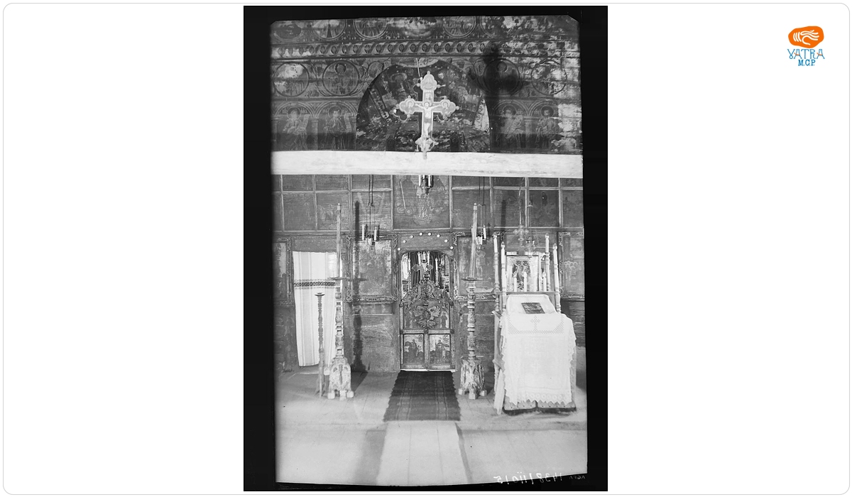 Poiana Sibiului. Biserica din lemn – interior