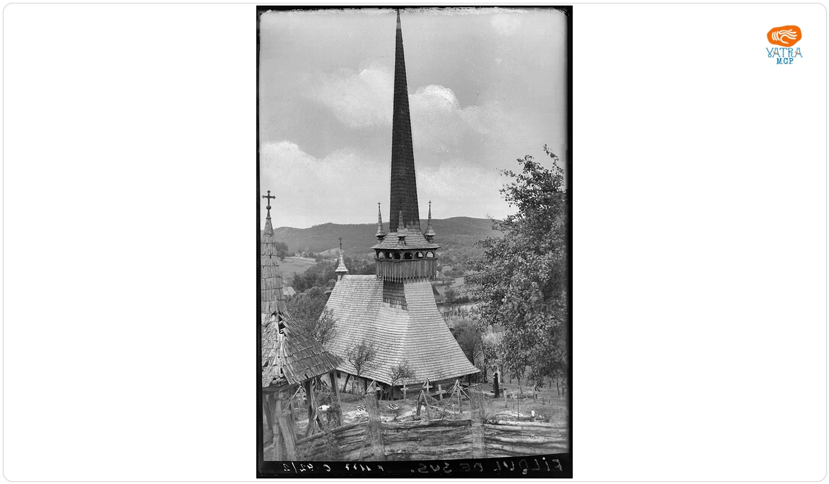 Emil și Josef Fischer — Biserica din lemn și cimitirul din Fildu de Sus