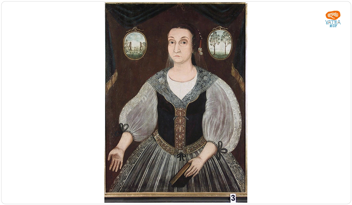 Susanna von Klausenburger născută Adami (În Registrul inventar: Susanna Klausenburger, născută Adamm).