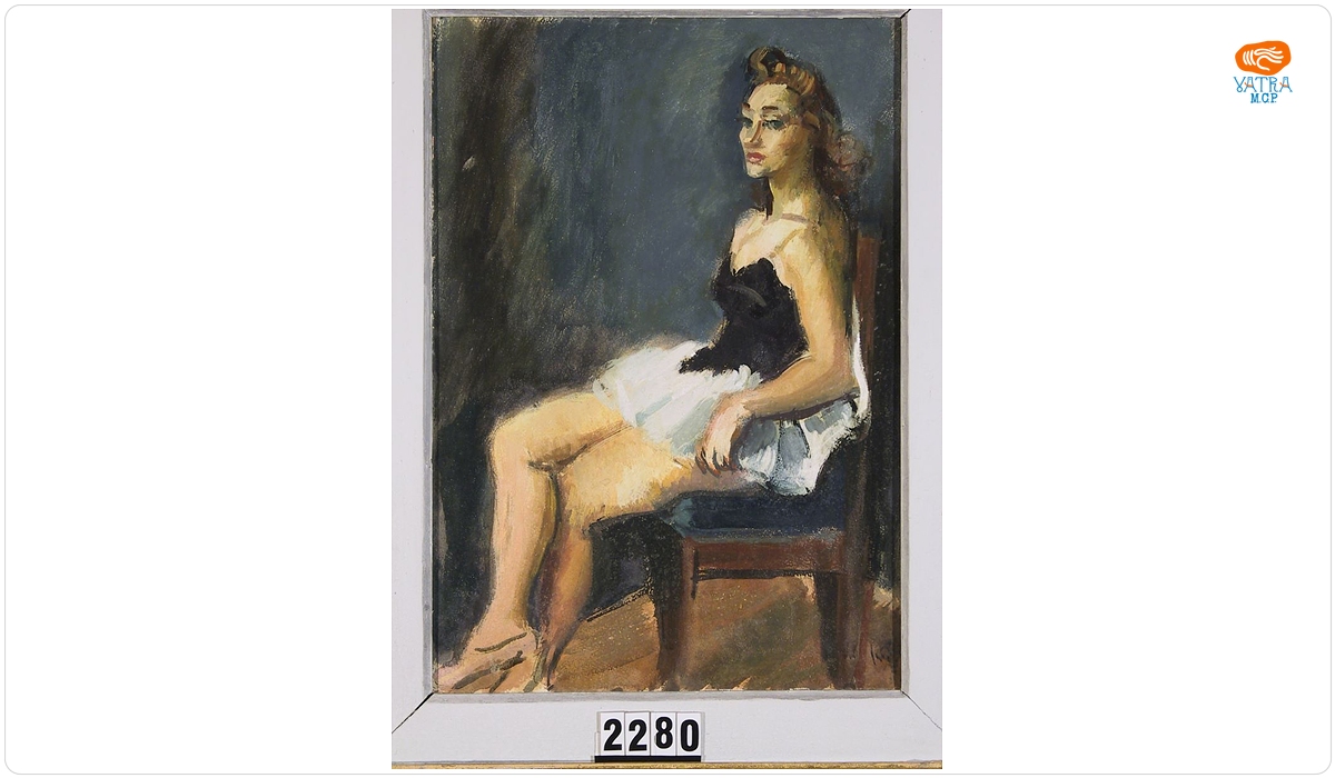 Iosif ISER — Dansatoare șezând