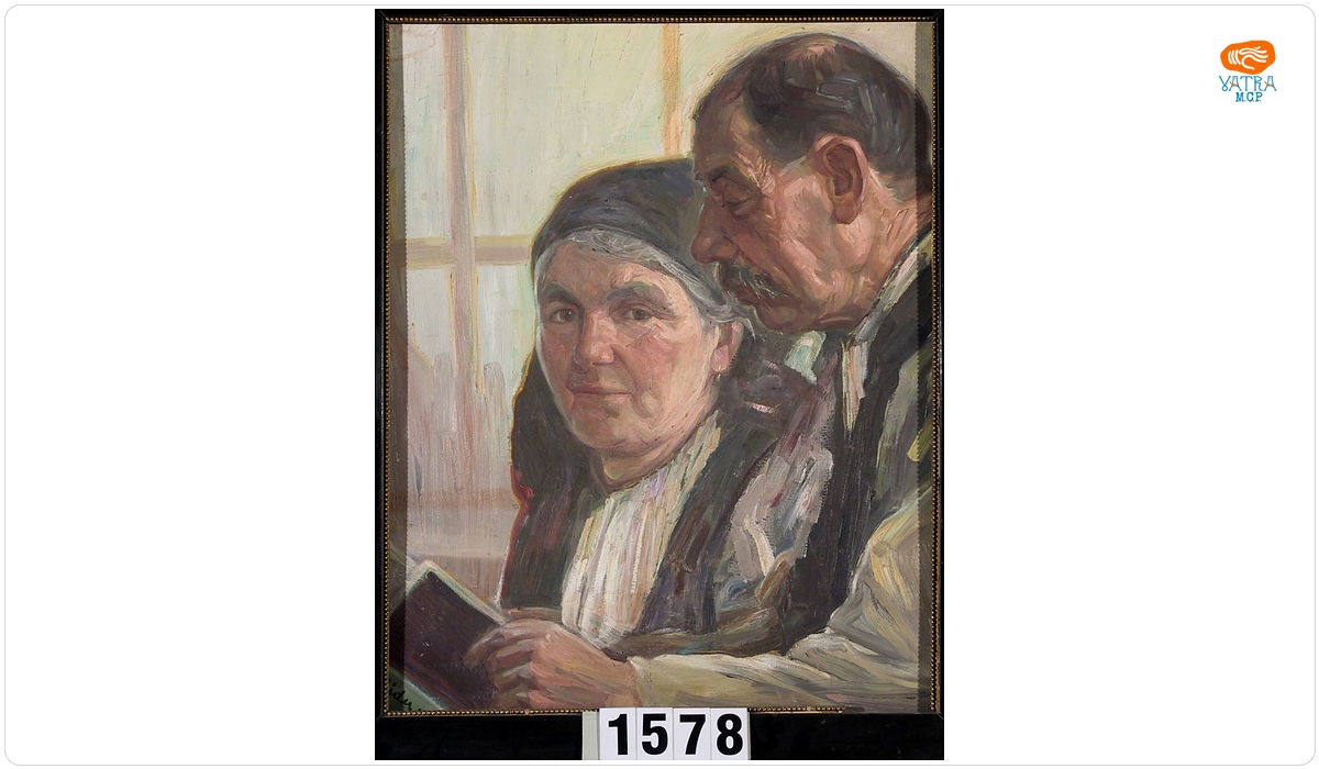 Ilie Chidu — Părinții pictorului