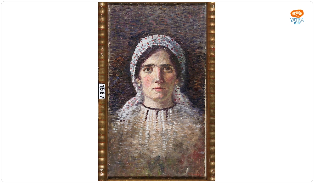 Dimitrie N. Cabadaeff — Sălișteancă - Soția pictorului