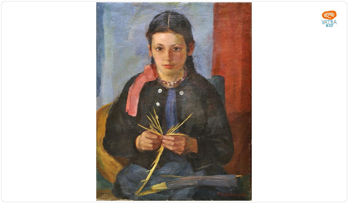 Trude Schullerus — Împletitoarea