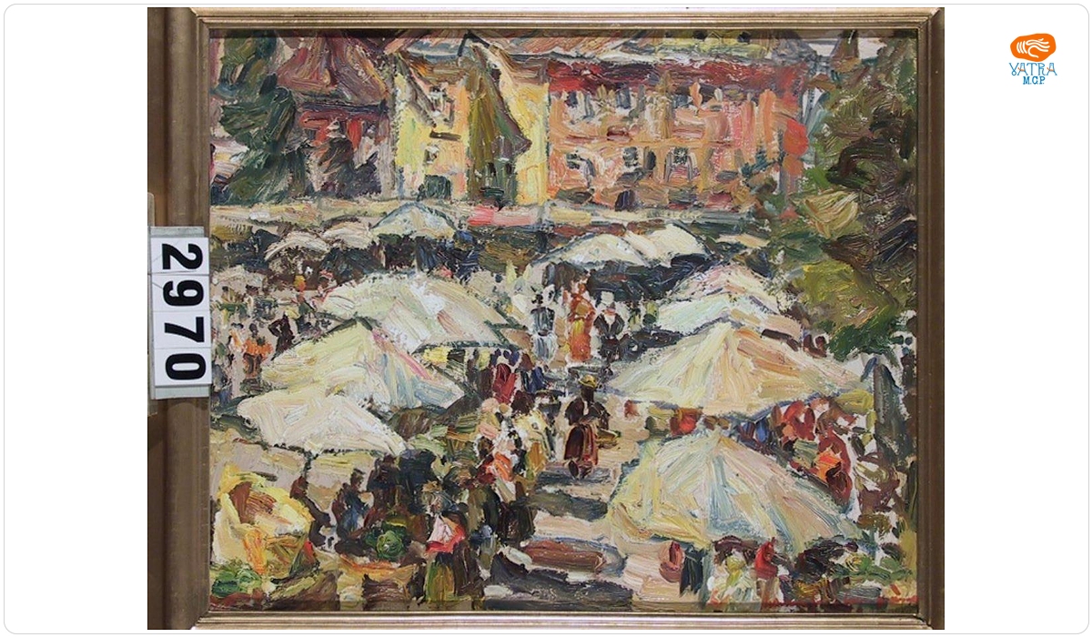 Rudolf Schweitzer Cumpăna — Târg la Sibiu