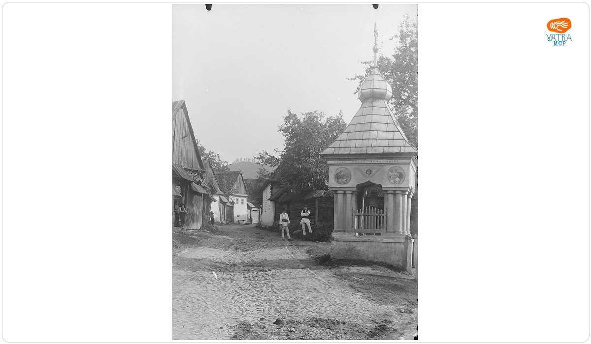 Uliță din satul Rășinari