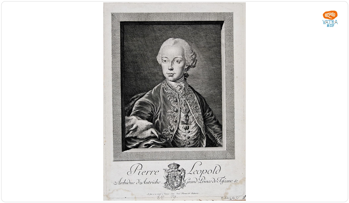 Peter Leopold, Arhiduce de Austria, Mare Duce al Toscanei (În registrul inventar: „Portret Pierre Leopold”)