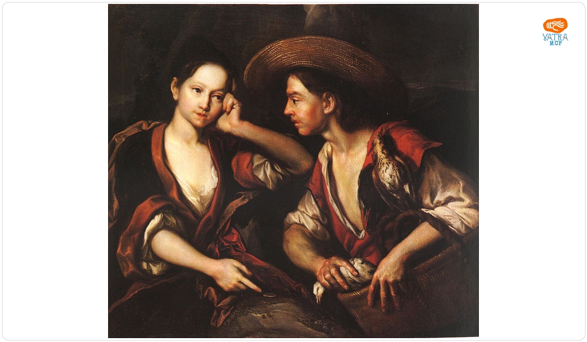 Johann Kupetzky — Negustor de vânat; pandant: Negustor de ouă