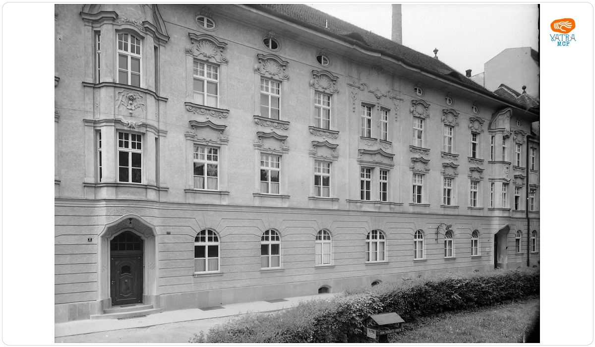 Emil Fischer — Fațada spitalului „Luther” din Sibiu.