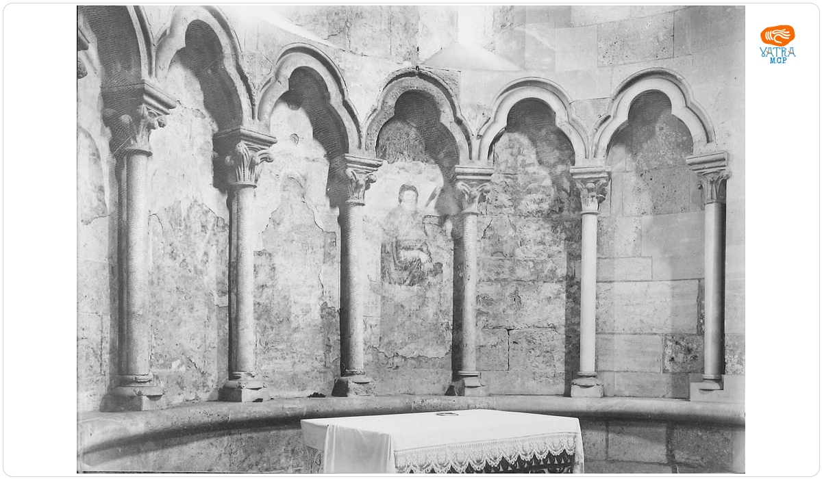 Catedrala Romano-Catolică din Alba Iulia - absidiola de vest cu fresca