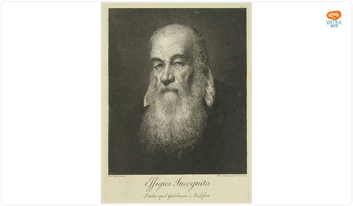 Effigies Incognita (Portretul unui necunoscut); în registrul inventar: „Bătrân cu barbă”