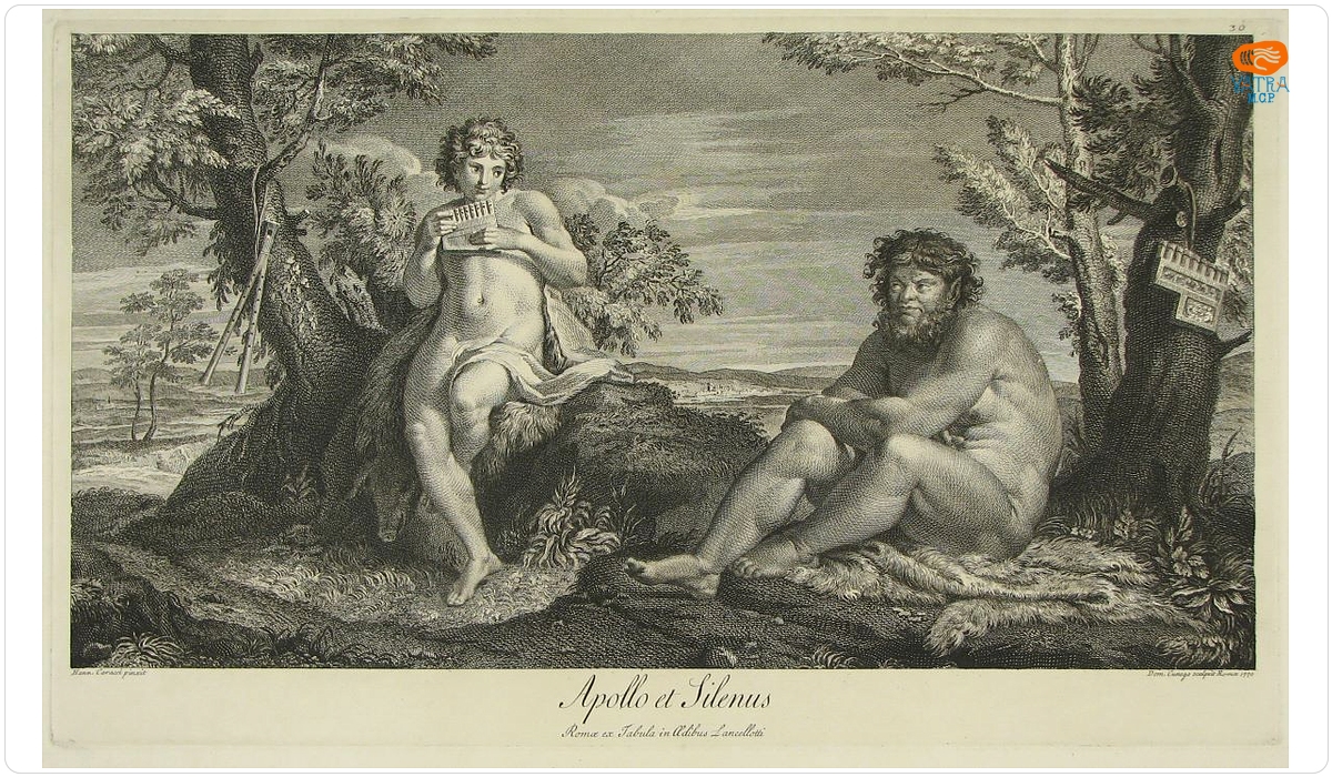Apollo et Silenus (Apollo și Silenus)