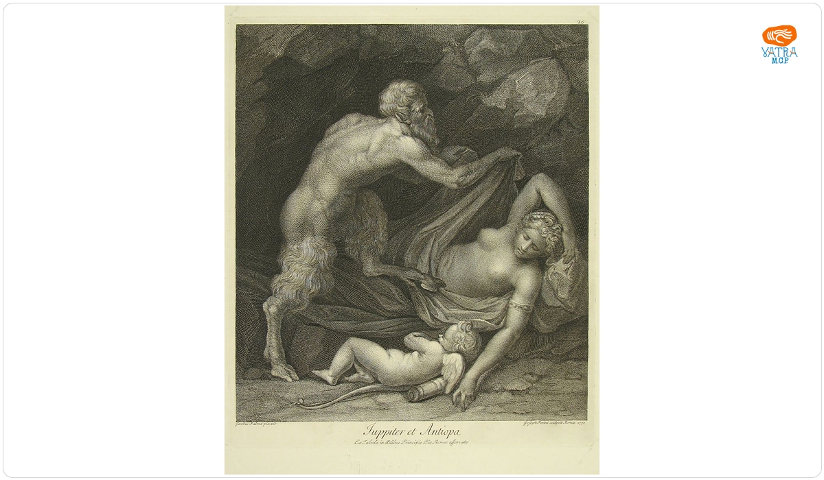 Juppiter et Antiopa; (Jupiter și Antiopa)