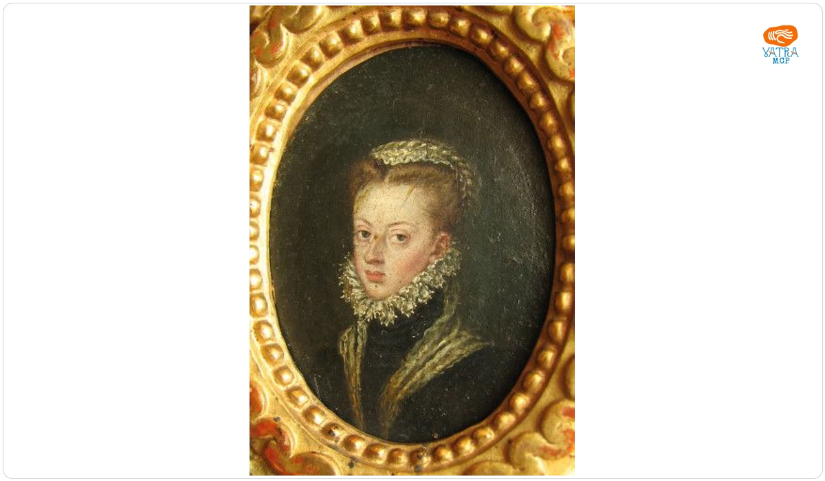 Anna de Austria, a IV-a soție a lui Felipe II, regele Spaniei