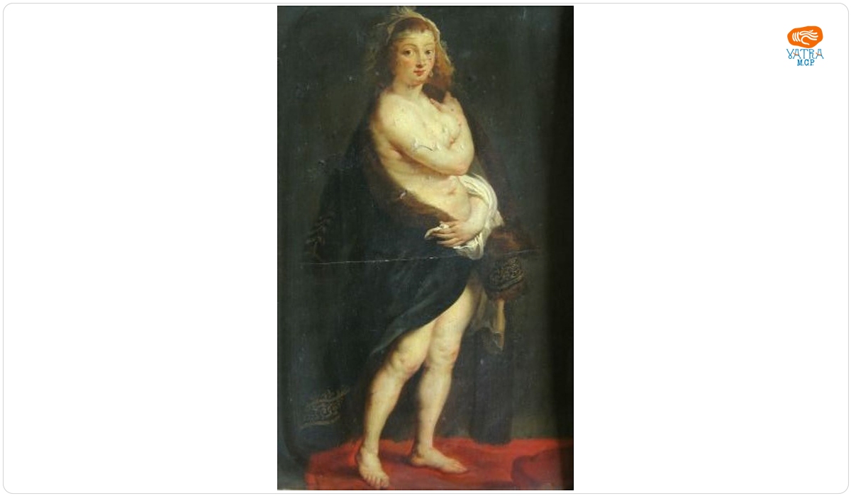 Peter Paul Rubens — Helen Fourment, a doua soție a lui Rubens