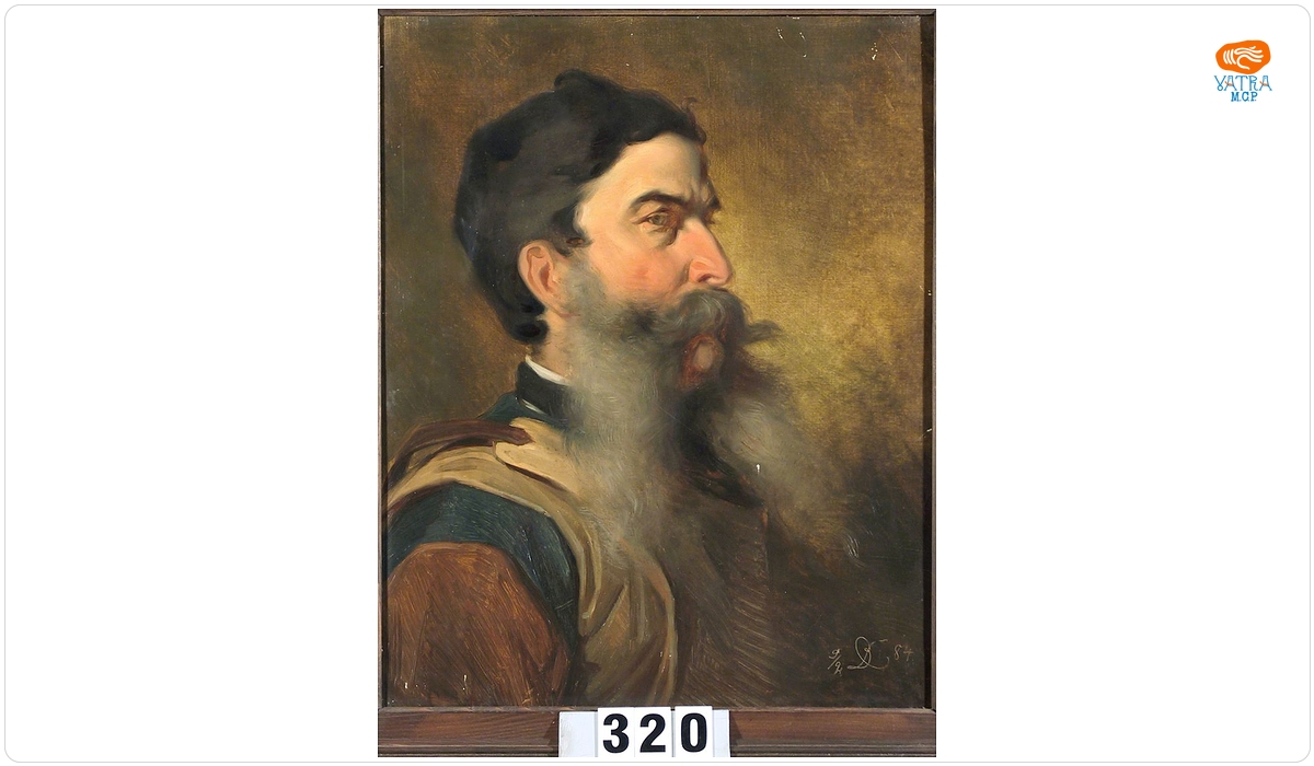 Cap de bărbat - studiu