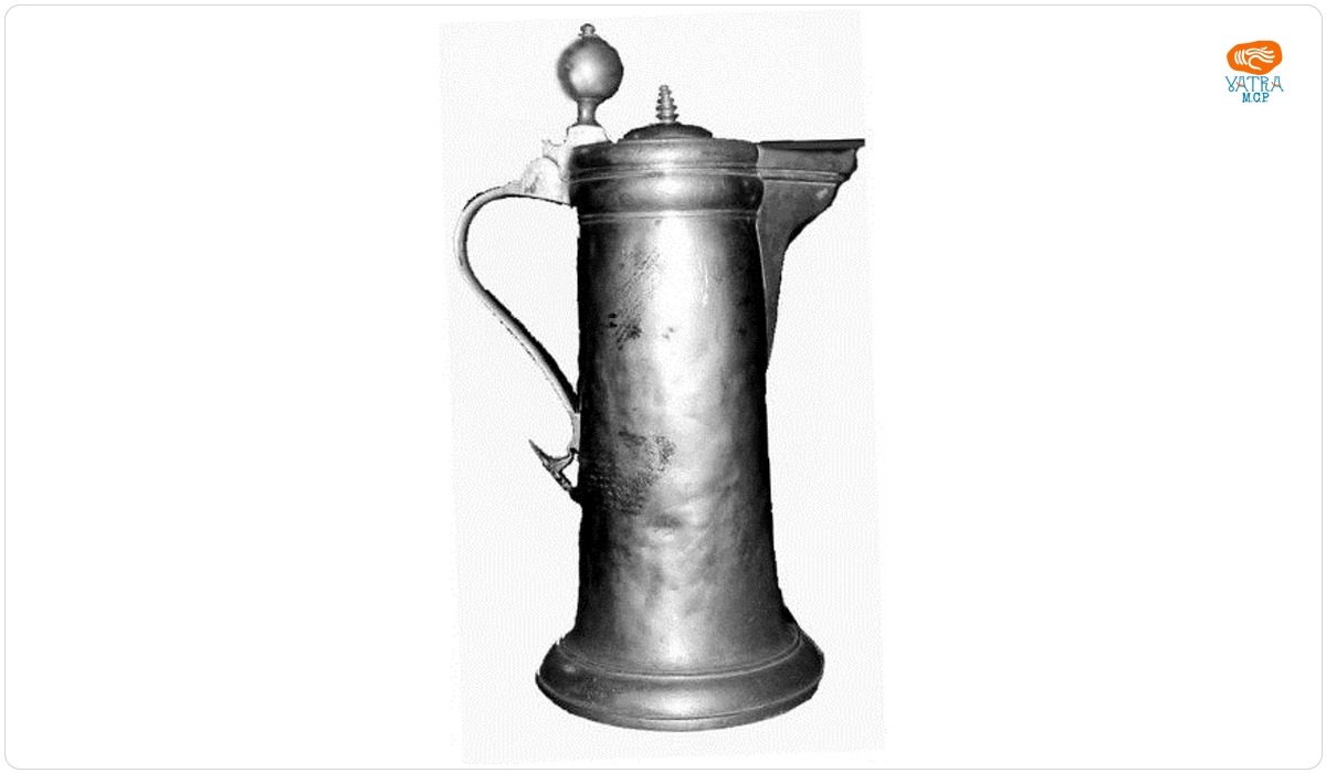 GOCKESCH, IOHANN (? - 1775) - AUTOR al VASULUI; MELDT, LUKAS (? - 1735) - AUTOR al TOARTEI — Cană cu capac