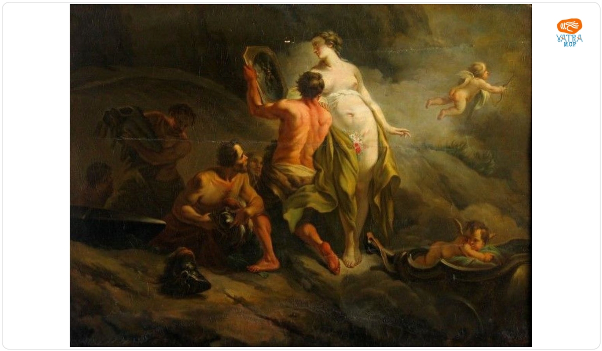 Venus și Vulcan. Pandant: Răpirea Europei