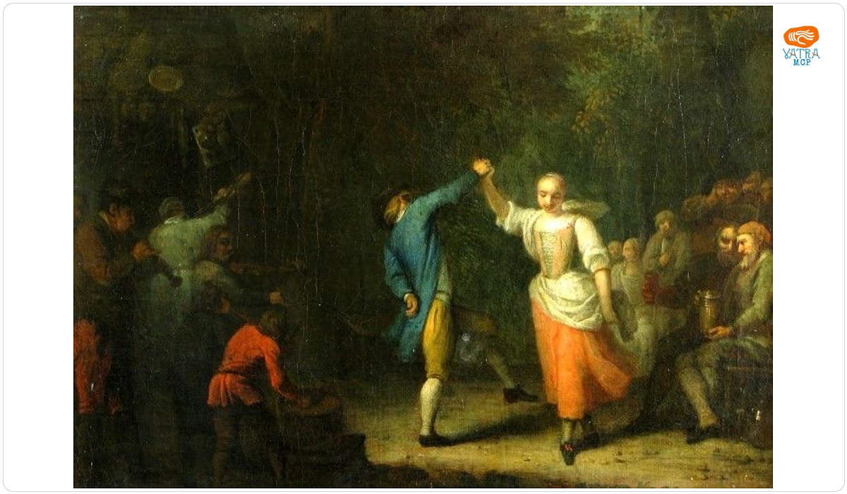 Pereche dansând